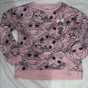 L.O.L. Surprise! Pink Kids Sweatshirt size L 14